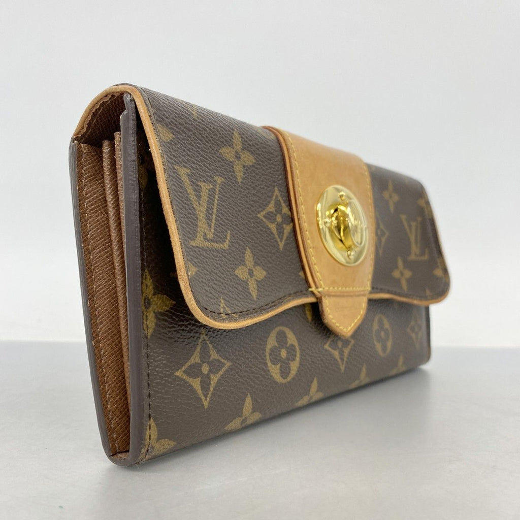 Louis Vuitton Wallet Monogram Portefeuille Boesi Brown — view 2