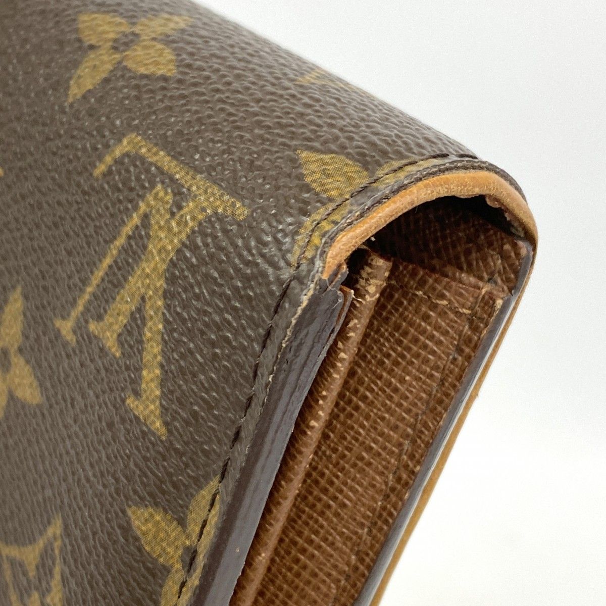 Louis Vuitton Wallet Monogram Portefeuille Boesi Brown — view 8