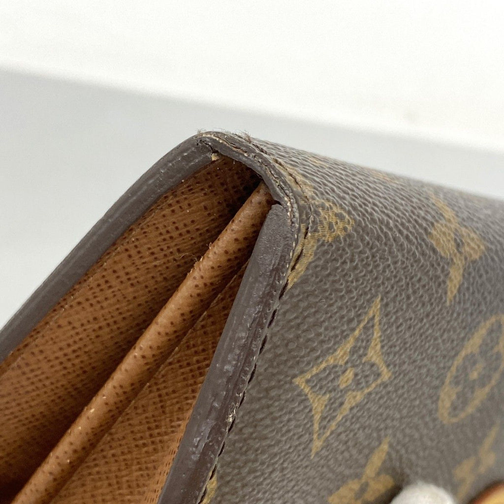 Louis Vuitton Wallet Monogram Portefeuille Boesi Brown — view 9