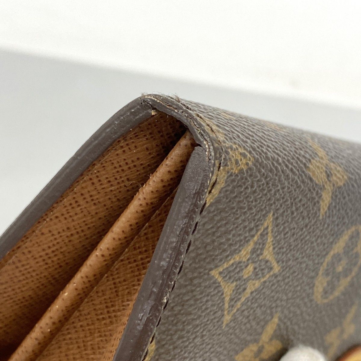 Louis Vuitton Wallet Monogram Portefeuille Boesi Brown — view 9