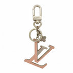 Louis Vuitton Key Holder Charm Porte Cles LV Capucines Pink Silver