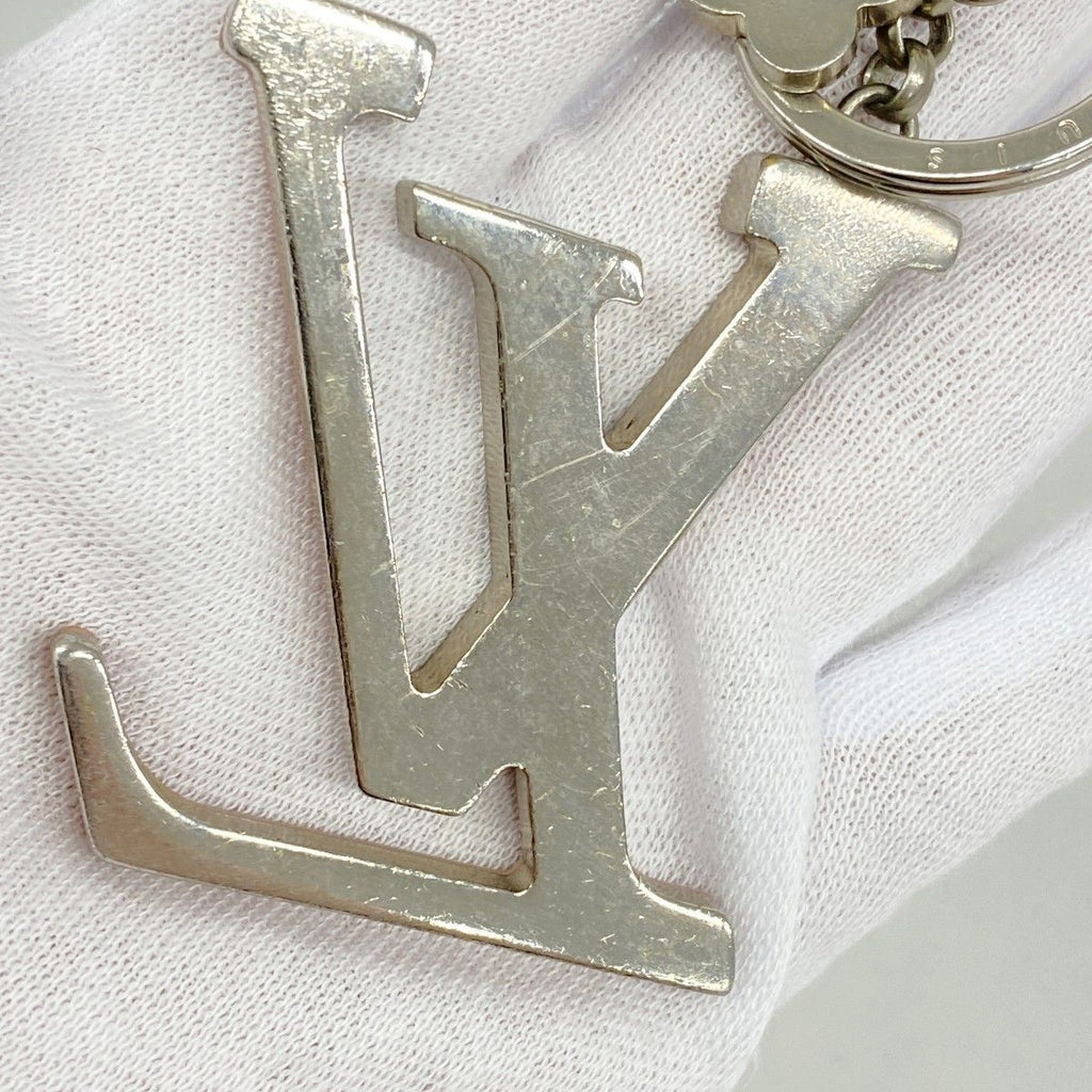 Louis Vuitton Key Holder Charm Porte Cles LV Capucines Pink Silver — view 7