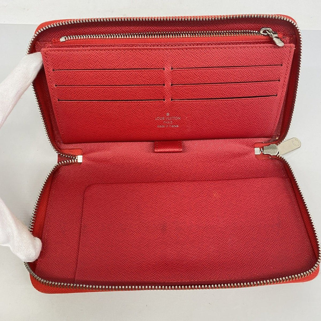 Louis Vuitton Wallet Epi Zippy Organizer Rouge — view 3