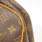 Louis Vuitton Handbag Monogram Deauville Brown — view 6