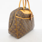 Louis Vuitton Handbag Monogram Deauville Brown — view 2