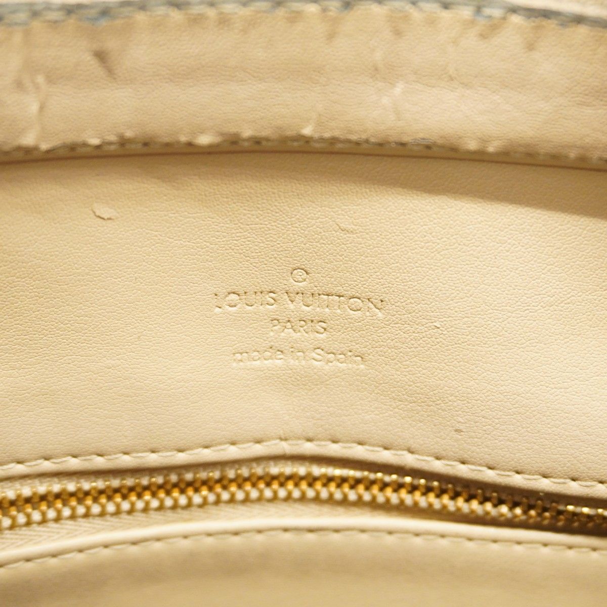 Louis Vuitton Tote Vernis Houston Beige — view 5