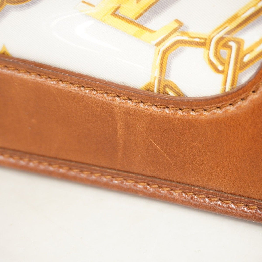 Louis Vuitton Handbag Monogram Charm Hippopotamus Brown Blanc — view 7