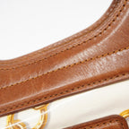 Louis Vuitton Handbag Monogram Charm Hippopotamus Brown Blanc — view 8