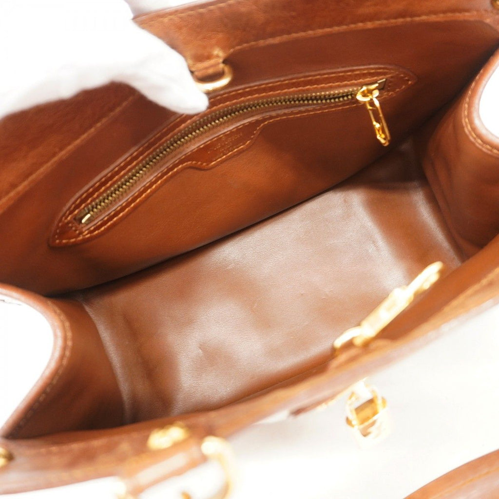 Louis Vuitton Handbag Monogram Charm Hippopotamus Brown Blanc — view 4