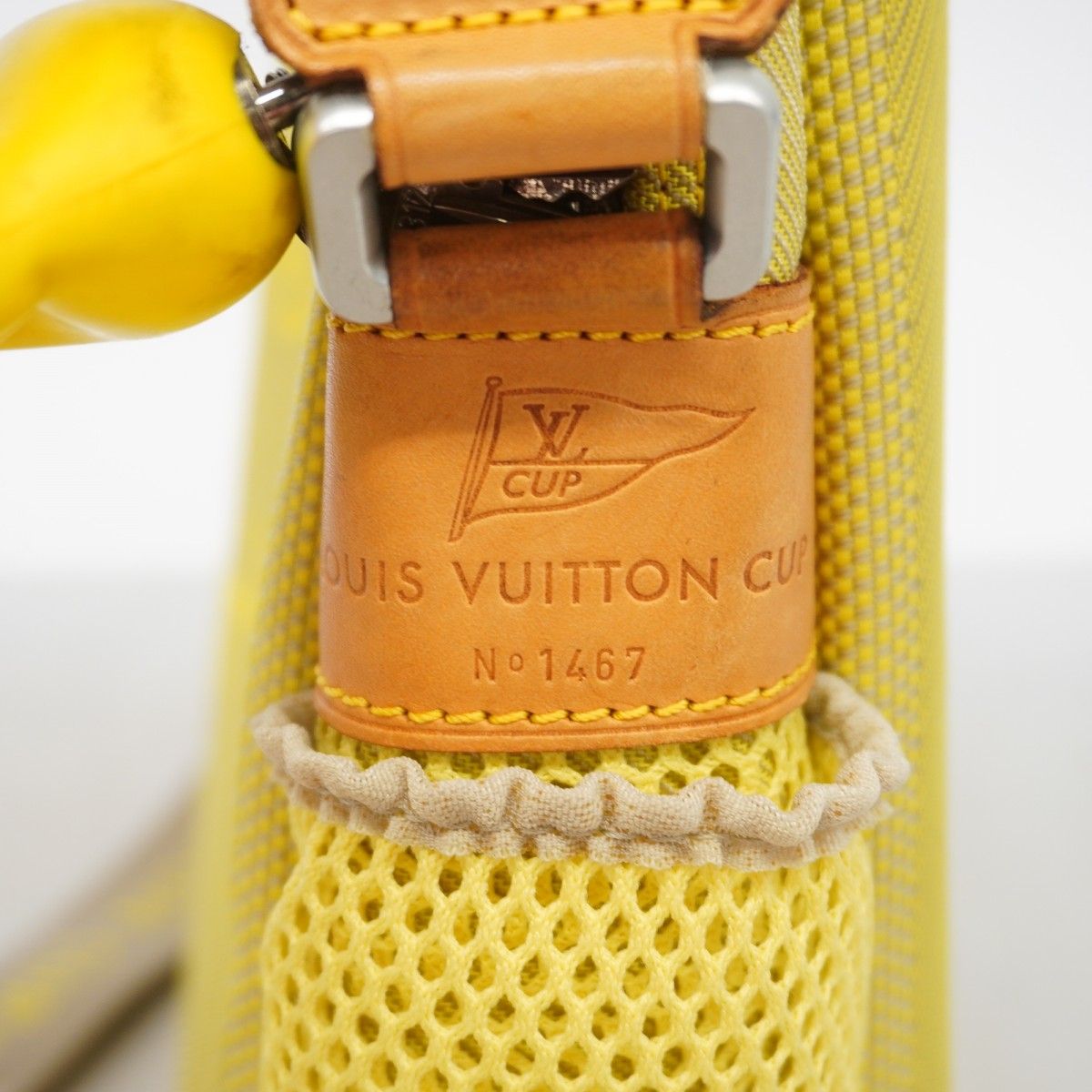 Louis Vuitton Shoulder Bag Damier Jean LV Cup Weatherly Yellow — view 5