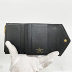 Louis Vuitton Trifold Wallet Monogram Empreinte Portefeuille Zoe Noir — view 3