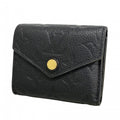 Louis Vuitton Trifold Wallet Monogram Empreinte Portefeuille Zoe Noir