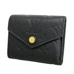Louis Vuitton Trifold Wallet Monogram Empreinte Portefeuille Zoe Noir
