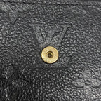Louis Vuitton Trifold Wallet Monogram Empreinte Portefeuille Zoe Noir — view 7