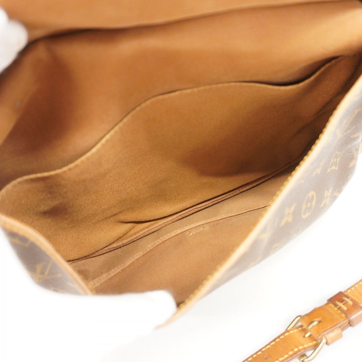 Louis Vuitton Shoulder Bag Monogram Saumur 30 Brown — view 4