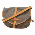 Louis Vuitton Shoulder Bag Monogram Saumur 30 Brown
