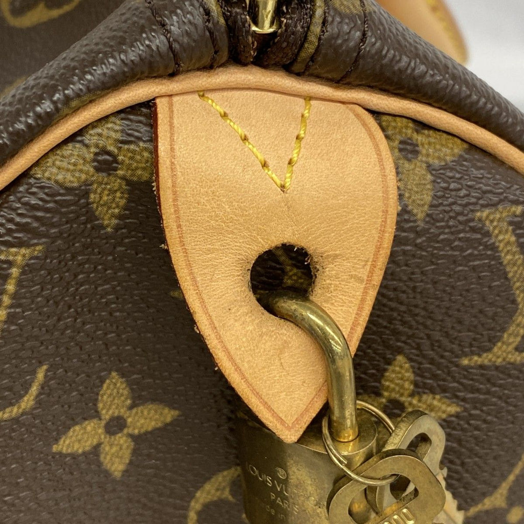 Louis Vuitton Handbag Monogram Speedy 30 Brown — view 7