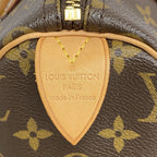 Louis Vuitton Handbag Monogram Speedy 30 Brown — view 5