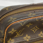 Louis Vuitton Shoulder Bag Monogram Amazon Brown — view 8