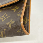 Louis Vuitton Waist Bag Monogram Pochette Florentine Brown — view 6