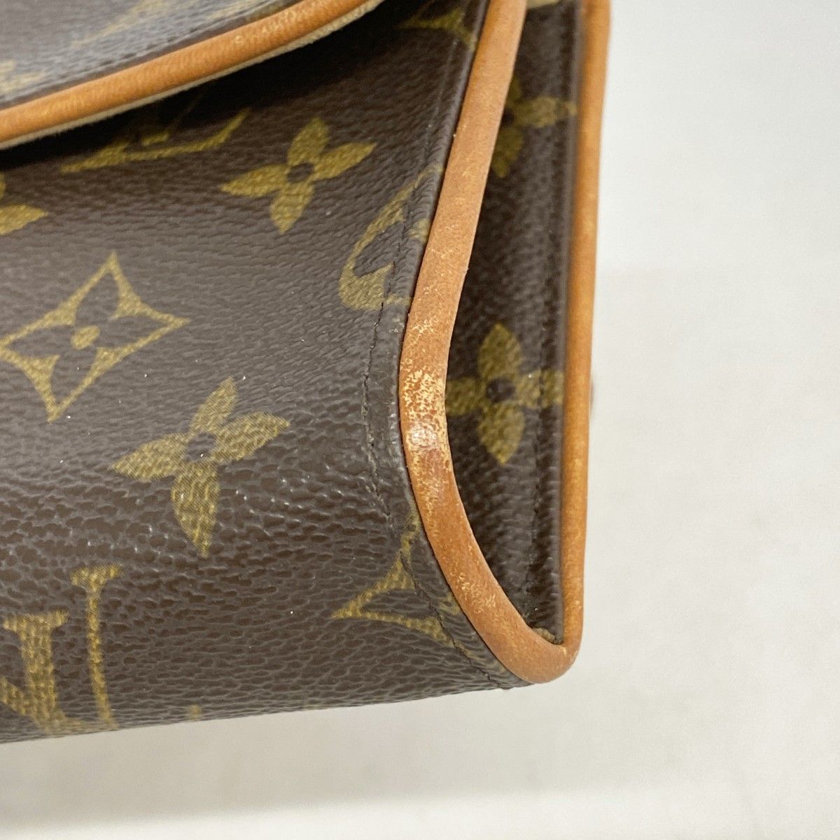 Louis Vuitton Waist Bag Monogram Pochette Florentine Brown — view 6