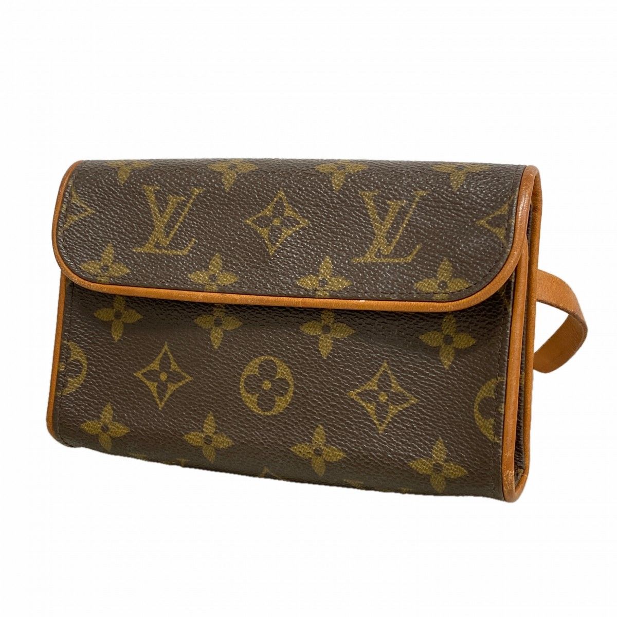 Louis Vuitton Waist Bag Monogram Pochette Florentine Brown