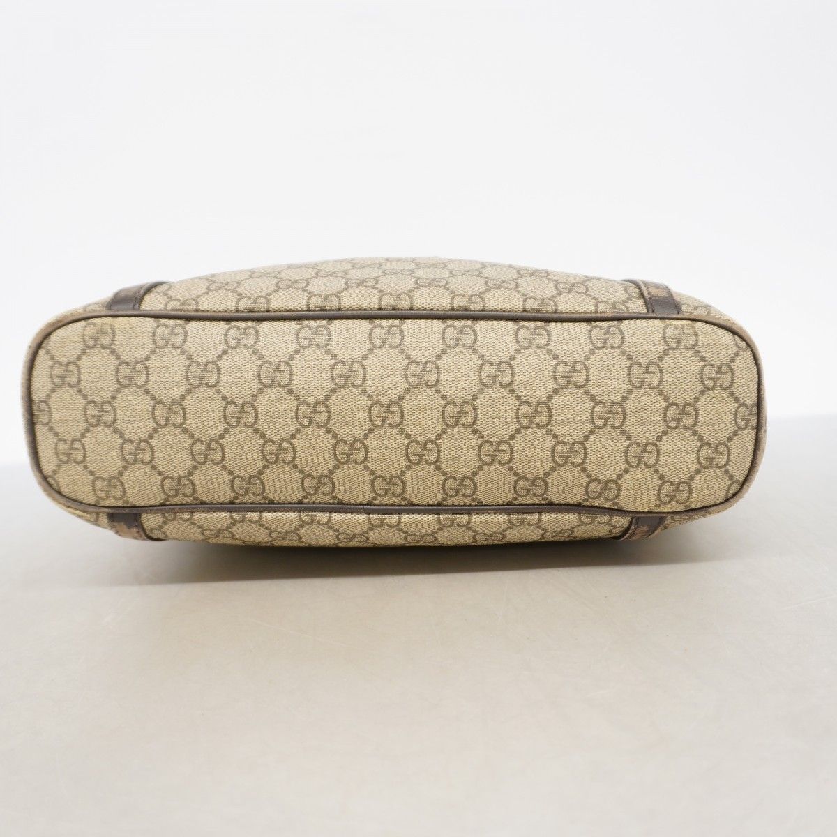 Gucci Tote GG Supreme Brown Gold 2-Way — view 3