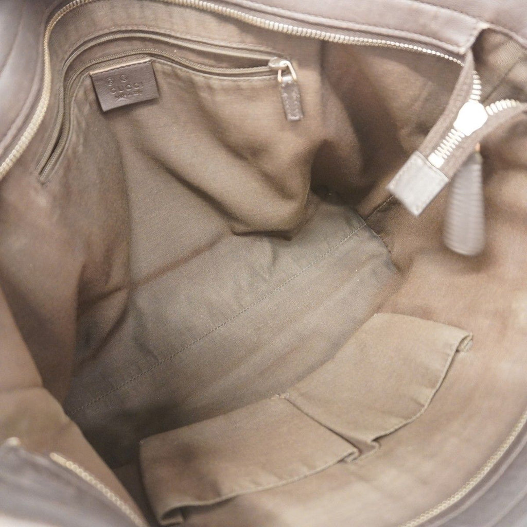Gucci Tote GG Supreme Brown Gold 2-Way — view 4