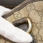 Gucci Tote GG Supreme Brown Gold 2-Way — view 9