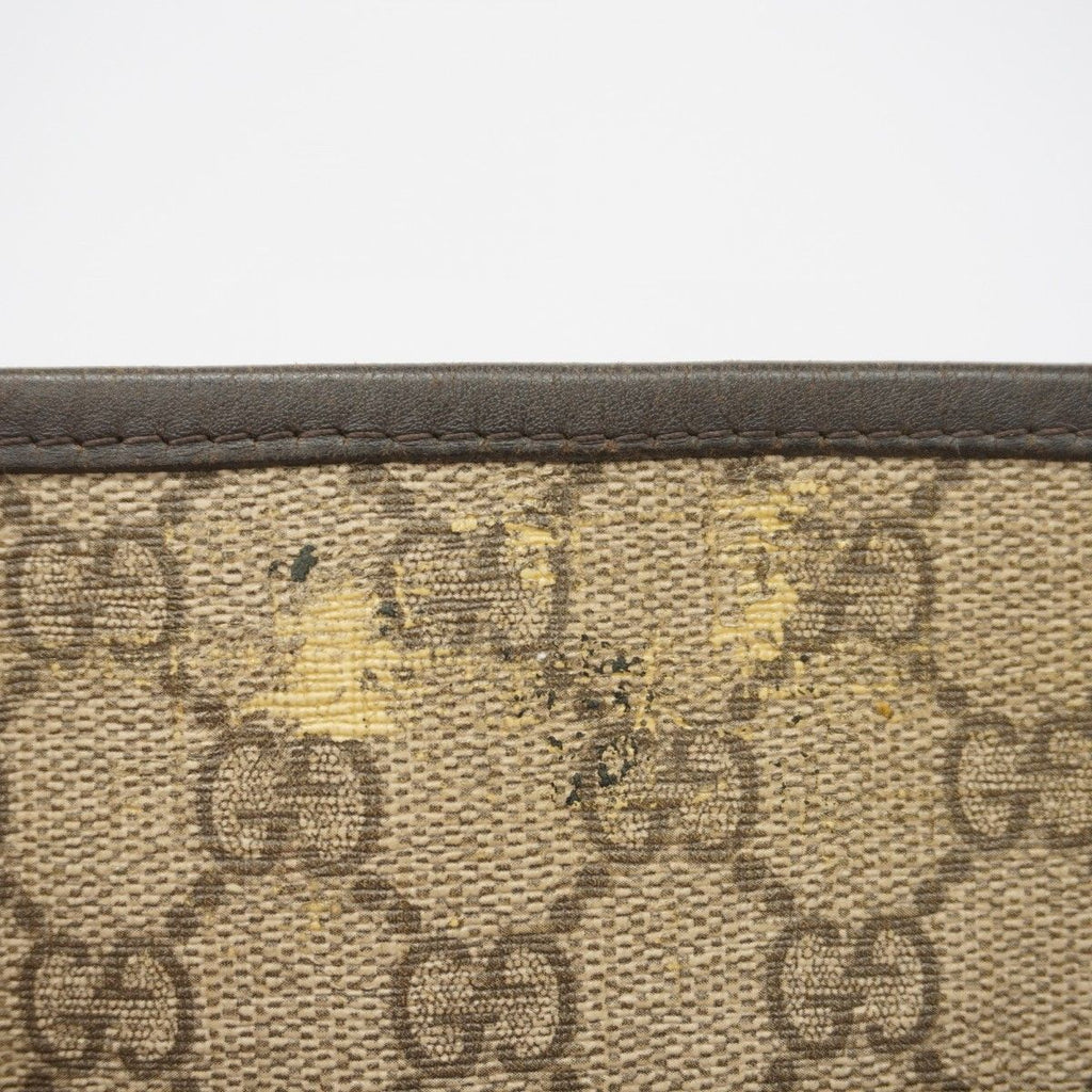 Gucci Tote GG Supreme Brown Gold 2-Way — view 7