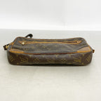 Louis Vuitton Clutch Monogram Marly Dragonne GM Brown — view 3