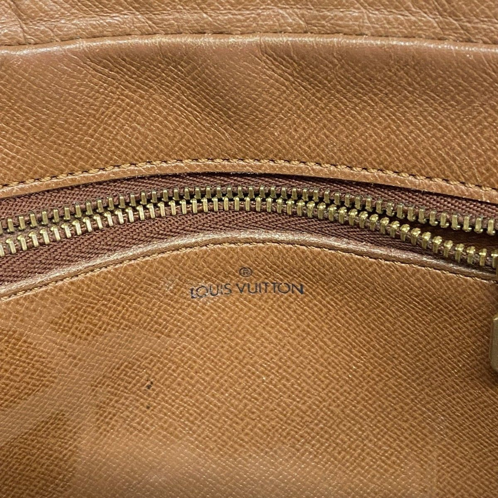 Louis Vuitton Clutch Monogram Marly Dragonne GM Brown — view 5