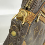 Louis Vuitton Clutch Monogram Marly Dragonne GM Brown — view 9