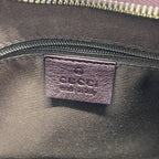 Gucci Handbag GG Canvas Abbey Beige Bordeaux Champagne Gold — view 5