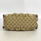 Gucci Handbag GG Canvas Abbey Beige Bordeaux Champagne Gold — view 3