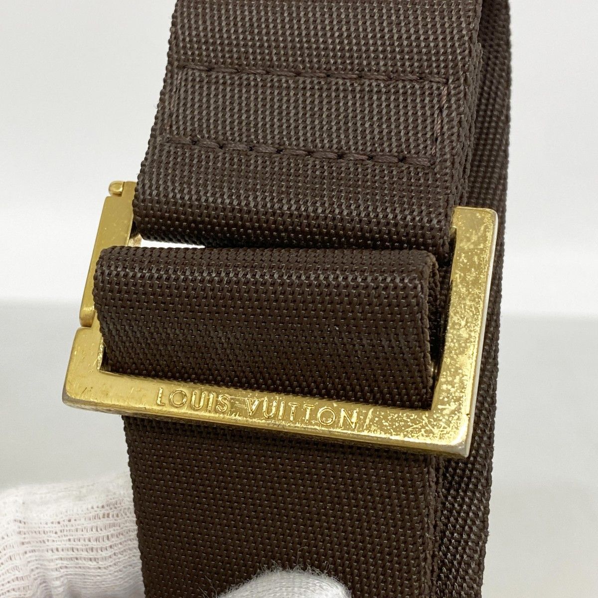 Louis Vuitton Belt Bag Damier Geronimos Ebene — view 9
