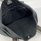 Hermes Tote Trocahoriental MM Canvas Black Brown Silver — view 4