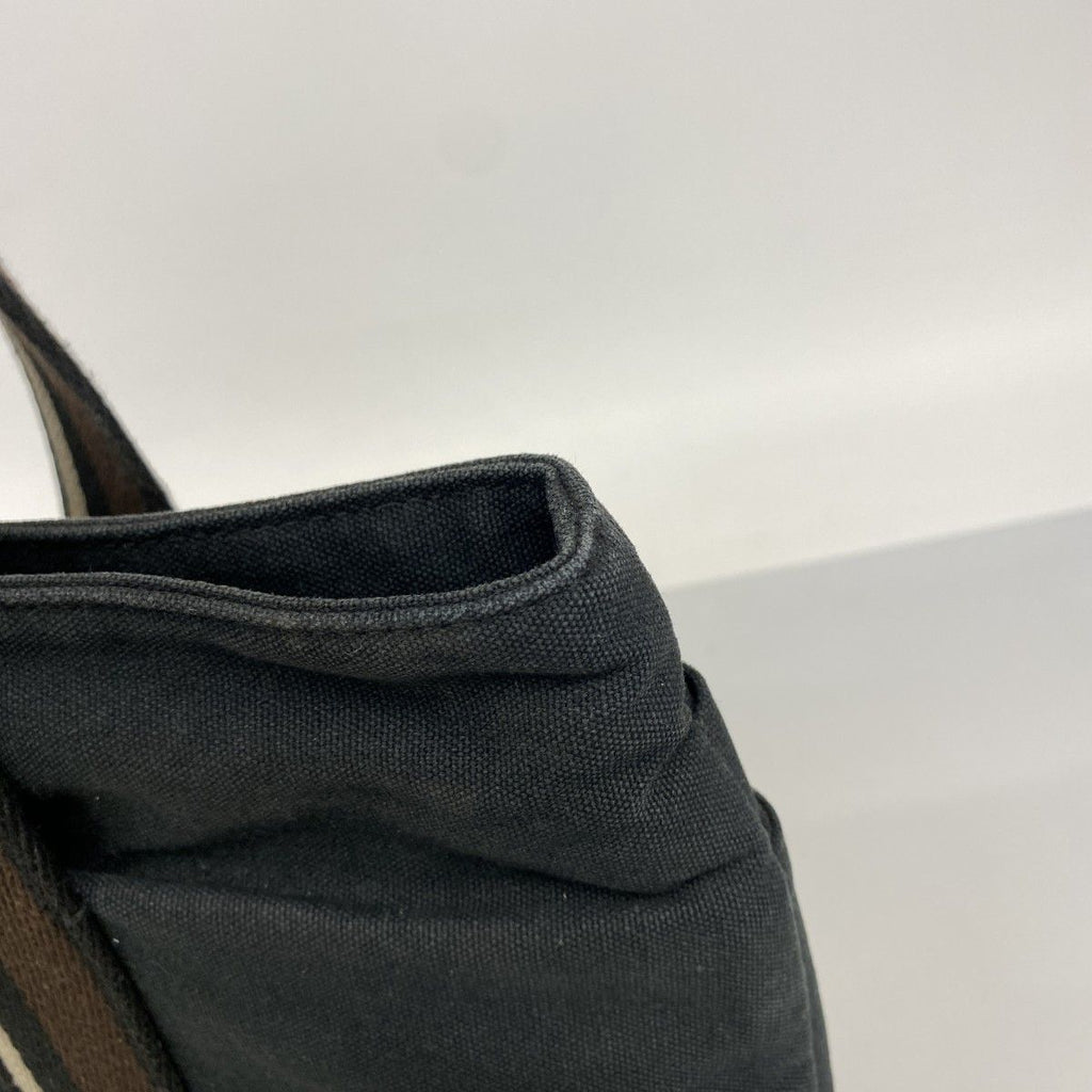 Hermes Tote Trocahoriental MM Canvas Black Brown Silver — view 7