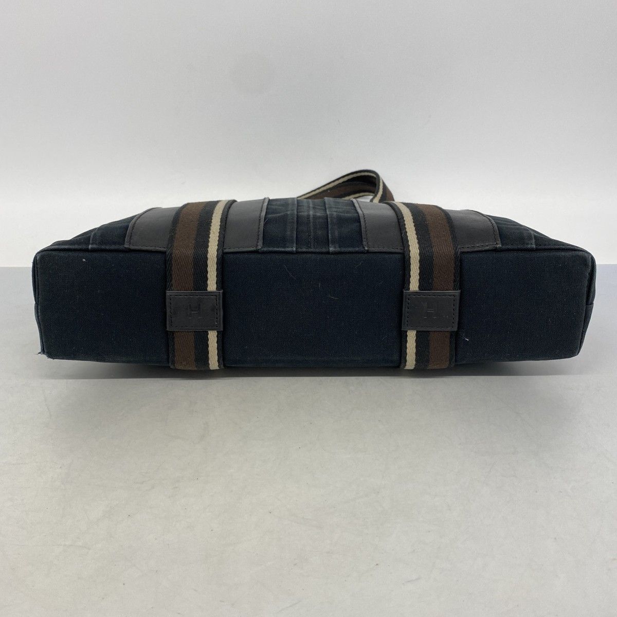 Hermes Tote Trocahoriental MM Canvas Black Brown Silver — view 3