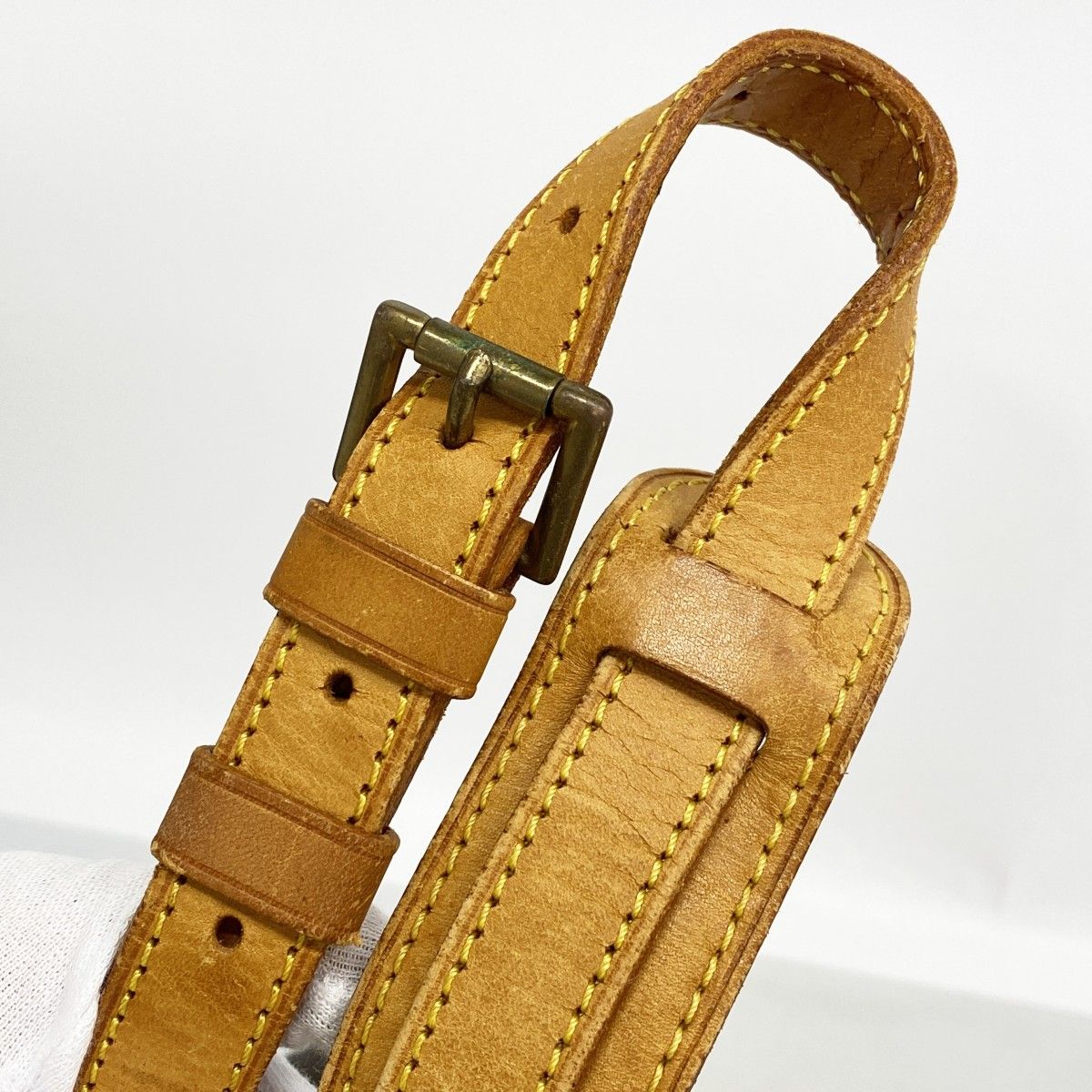 Louis Vuitton Shoulder Bag Monogram Saint Cloud GM Brown — view 7
