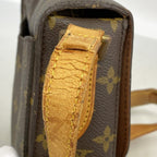 Louis Vuitton Shoulder Bag Monogram Saint Cloud GM Brown — view 6