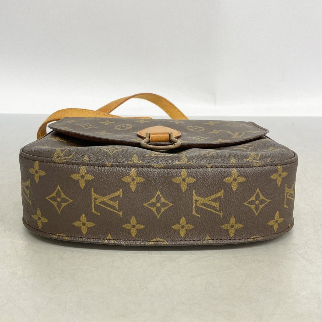 Louis Vuitton Shoulder Bag Monogram Saint Cloud GM Brown — view 3