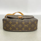 Louis Vuitton Shoulder Bag Monogram Saint Cloud GM Brown — view 3