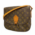Louis Vuitton Shoulder Bag Monogram Saint Cloud GM Brown