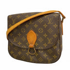 Louis Vuitton Shoulder Bag Monogram Saint Cloud GM Brown