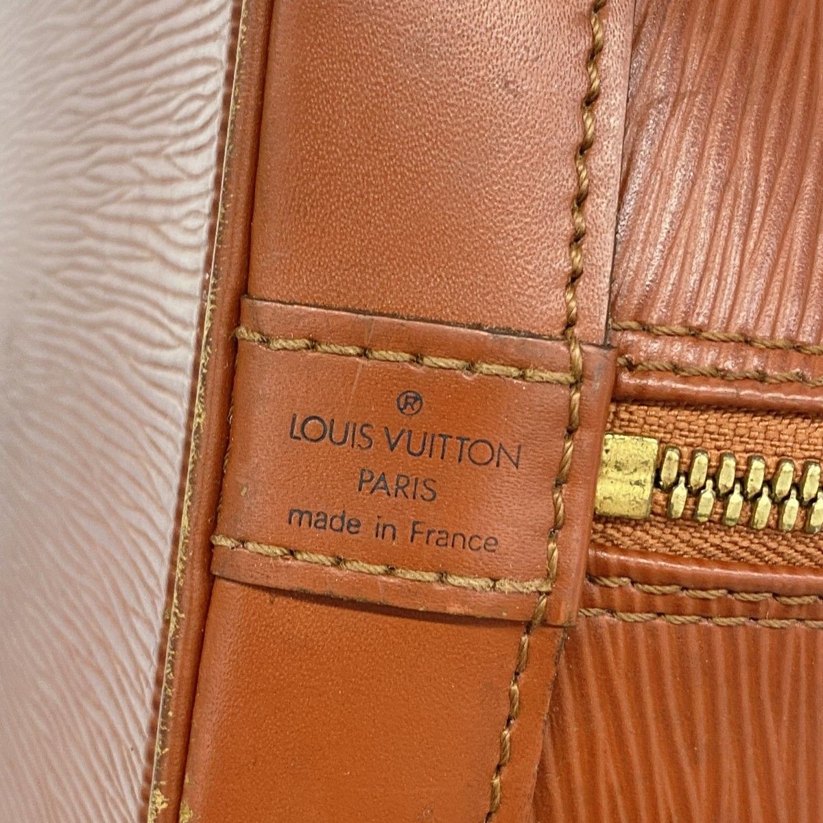 Louis Vuitton Handbag Epi Alma Kenya Brown — view 5