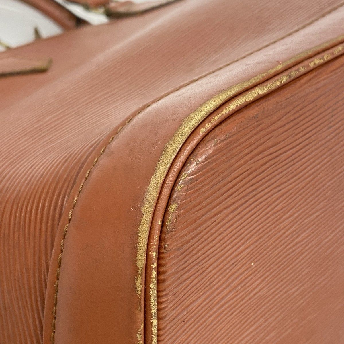 Louis Vuitton Handbag Epi Alma Kenya Brown — view 6