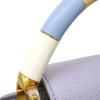 Louis Vuitton Handbag Taurillon Capucines BB Purple 2-Way — view 8