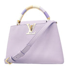 Louis Vuitton Handbag Taurillon Capucines BB Purple 2-Way