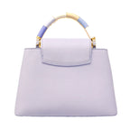Louis Vuitton Handbag Taurillon Capucines BB Purple 2-Way — view 9